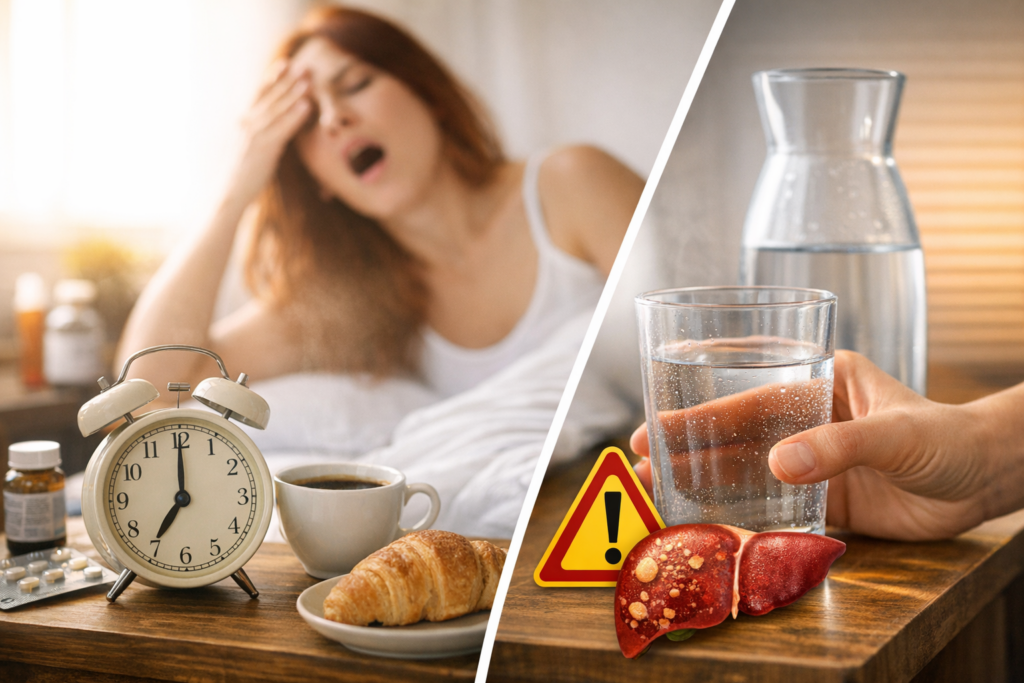 Questo errore mattutino danneggia il fegato: lo fanno milioni di italiani